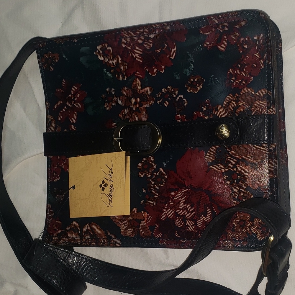 Patricia Nash Fall Tapestry Cross body Handbag